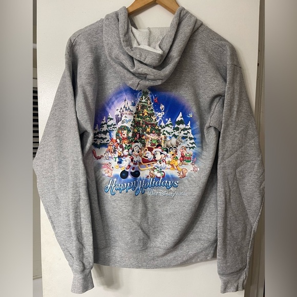 Disney Tops - Disney Parks Mickey and Friends Holiday Hoodie